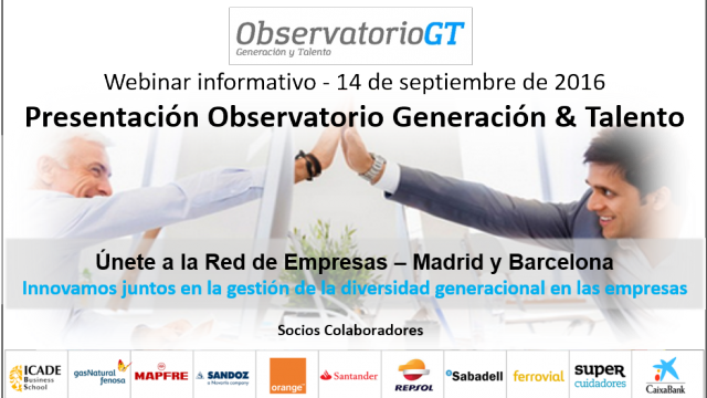 Webinar Sesión Informativa – Red de Empresas Observatorio Generación & Talento
